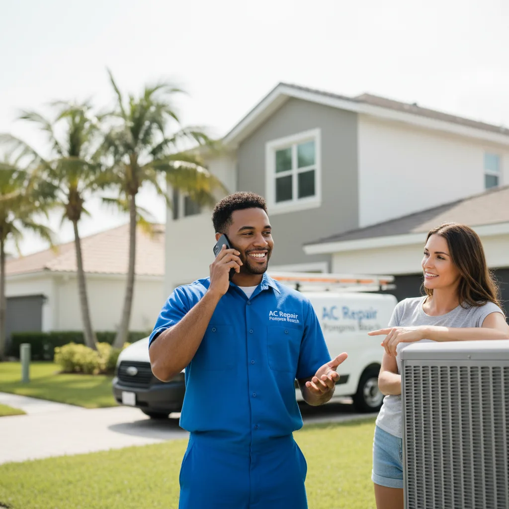 AC Repair Pompano Beach customer support in Petersham